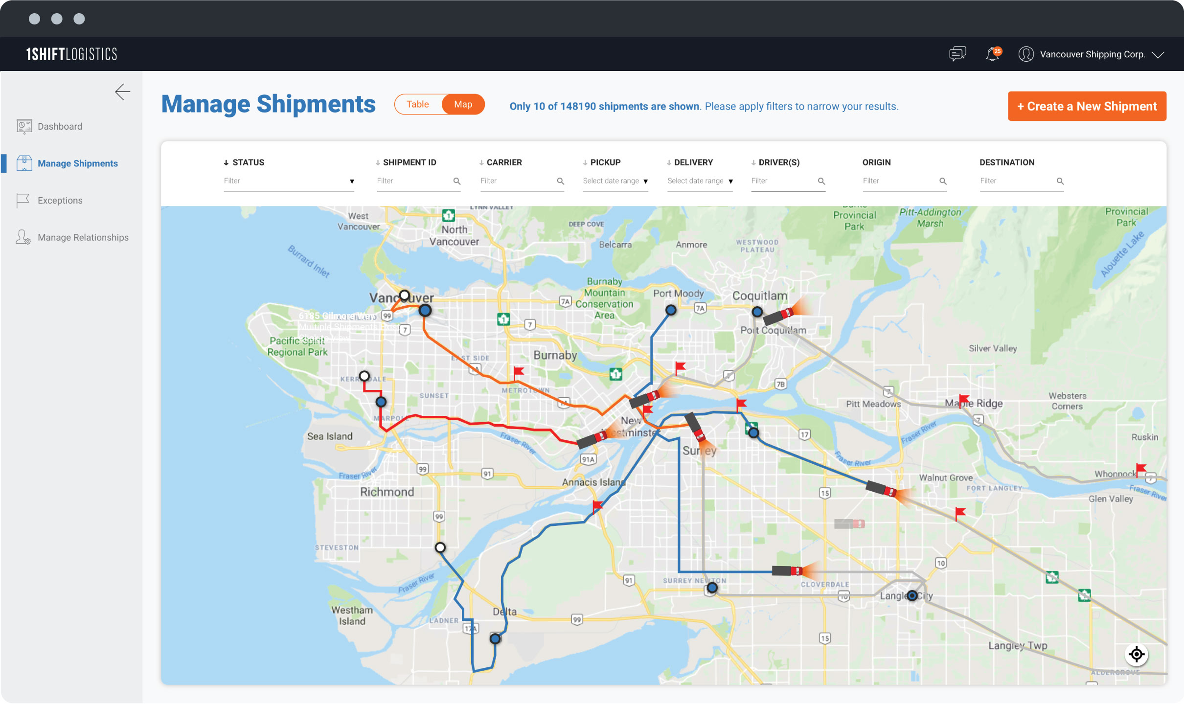 manage_shipments_website