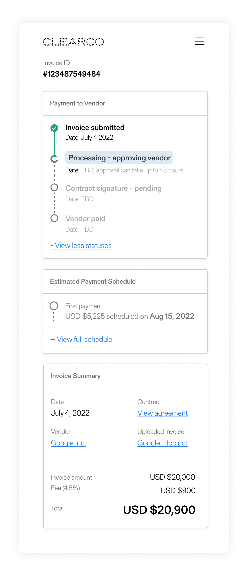 A2 Clear Payments Sign Up-2