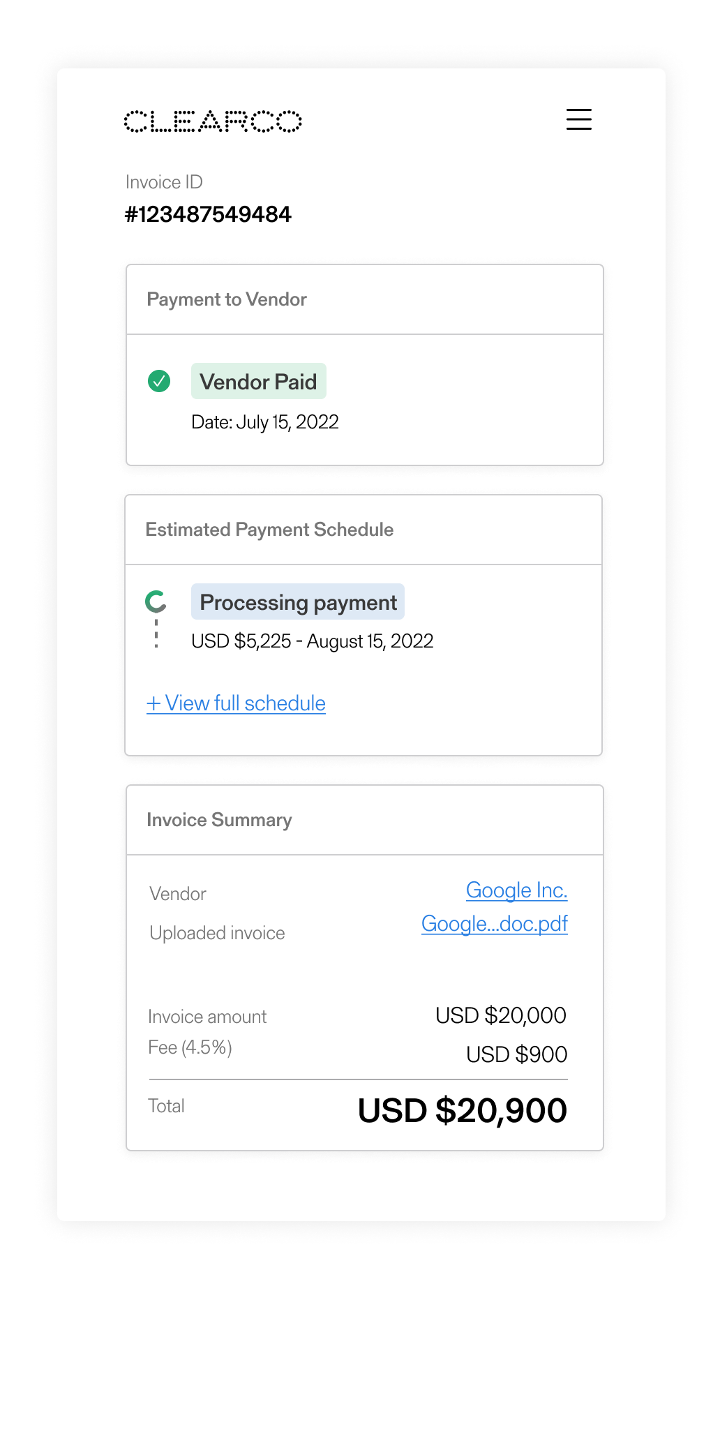 A2 Clear Payments Sign Up-2